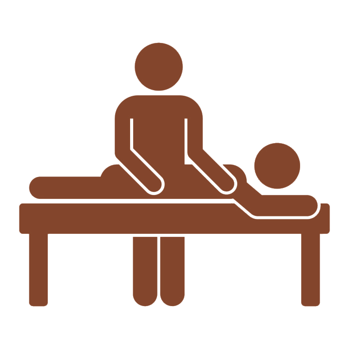massage icon illustration isolated on white background free vector