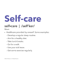 self-care importance